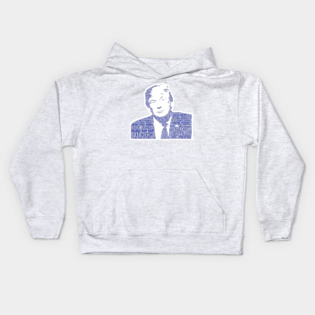 Trump insults Kids Hoodie by Fallacious Trump